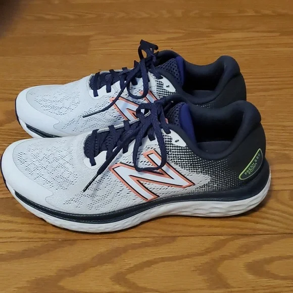 Womens Size 8.5 New Balance FreshFoam 680v7 Arctic Fox/Outer Space/Paradise Pink - Picture 4 of 6